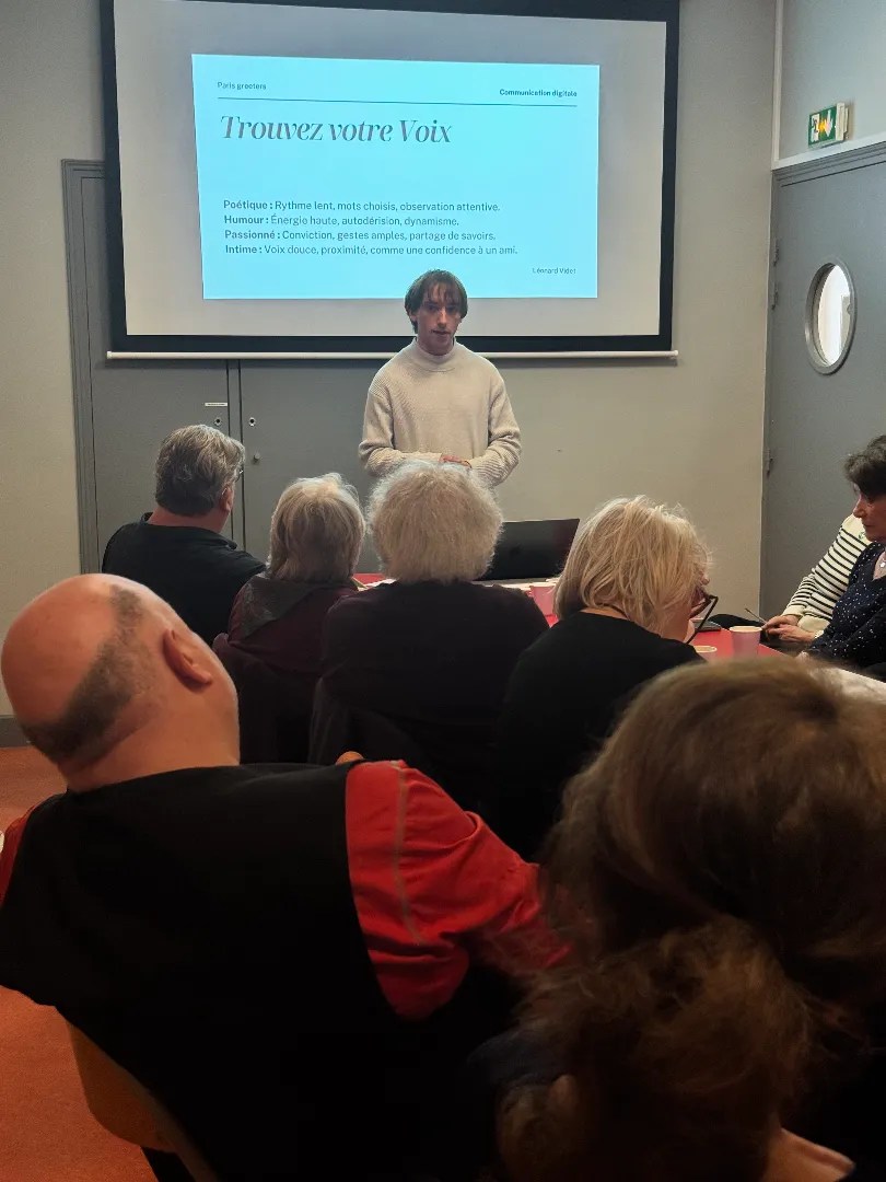 Atelier Paris Greeters, documentaire de Petit Bouquetin, photo 4 sur 6